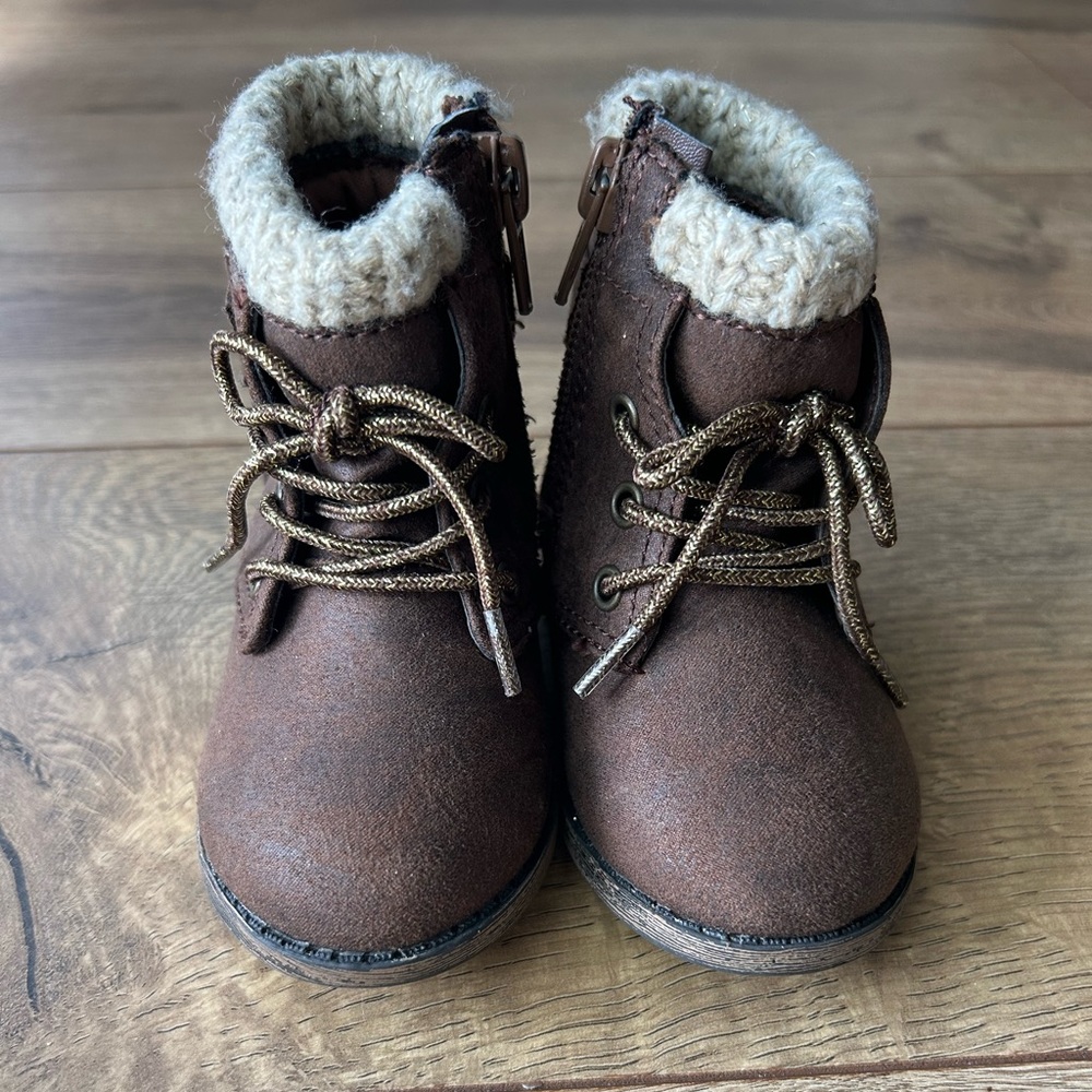 Dark Brown toddler boots